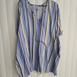 Lane bryant stripe shirt